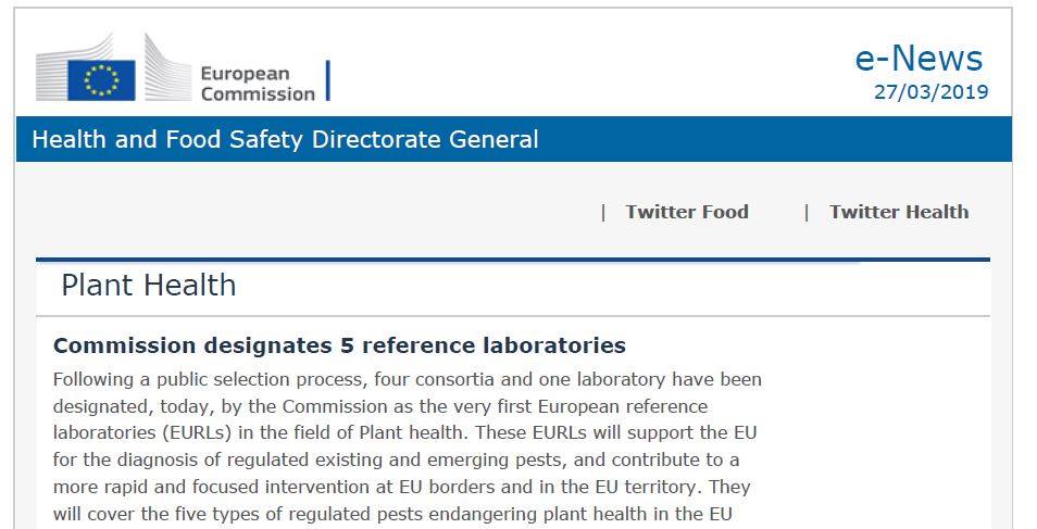 You are currently viewing Εργαστήρια Αναφοράς της Ευρωπαϊκής Ένωσης (EURL)