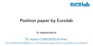 Read more about the article Position paper  of Eurolab on A.I.